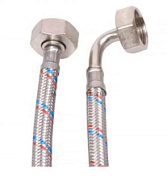 картинка Шланг заливной (металл) 300 см, 14*300cm*F3/4*F3/4 WaterMark от интернет-магазина К1-СТРОЙ