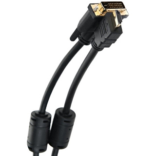 картинка Шнур HDMI-DVI-D с фильтром 3м от интернет-магазина К1-СТРОЙ