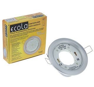 картинка Светильник встраиваемый DGX5315 серебро ECOLA от интернет-магазина К1-СТРОЙ