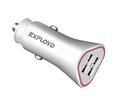 картинка Автомобильное зарядное устройство 2 USB, EX-Z-1196 Exployd от интернет-магазина К1-СТРОЙ