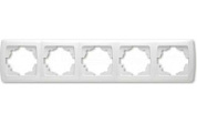 картинка Рамка 5-я белая Viko Carmen  от интернет-магазина К1-СТРОЙ