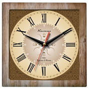 картинка Часы настенные 1142813 Римские квадрат Камелия от интернет-магазина К1-СТРОЙ