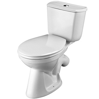 картинка Унитаз напольный БРИЗ косой выпуск SANTEK от интернет-магазина К1-СТРОЙ