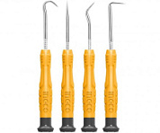 картинка Набор крючков для слесарных работ, 4 шт. HKPHS0401 INGCO от интернет-магазина К1-СТРОЙ