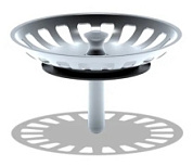 картинка Решетка внутренняя для внешней решетки диаметром 115 мм, глубиной 30 мм M350SP АНИПЛАСТ от интернет-магазина К1-СТРОЙ