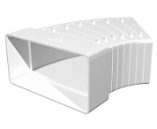 картинка Колено разноугловое горизонтальное пластик, 55х110 511КРП ERA от интернет-магазина К1-СТРОЙ