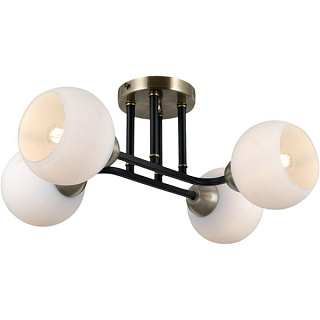 картинка Светильник потолочный IL0395-4CBSQ-79 BK WT ILLUMICO от интернет-магазина К1-СТРОЙ