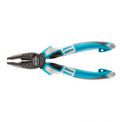 картинка Плоскогубцы комбинированные 165 мм, трехкомпонентные рукоятки Gross от интернет-магазина К1-СТРОЙ