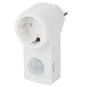 картинка Датчик движения розеточный Эра ДДР-01 MD 022, 1200 Вт, 2-9 м, IP20 от интернет-магазина К1-СТРОЙ