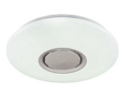 картинка Люстра светодиодная потолочная FF200 MP3 белый хром 48Вт Ambrella от интернет-магазина К1-СТРОЙ