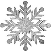 картинка Фигура  "Снежинка" серебро 20см от интернет-магазина К1-СТРОЙ