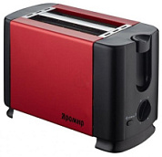 картинка Тостер черный с красным 700Вт ЯР-602 ЯРОМИР от интернет-магазина К1-СТРОЙ