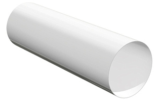 картинка Воздуховод круглый, ПВХ D125, L=1м 12,5ВП1 от интернет-магазина К1-СТРОЙ