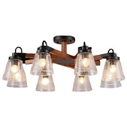 картинка Светильник потолочный IL7134-8C-58 BK WD ILLUMICO от интернет-магазина К1-СТРОЙ