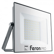 картинка Светодиодный прожектор PRO LL-1000 IP65 100W 6400K черный, 41541 Feron от интернет-магазина К1-СТРОЙ