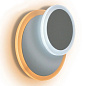 Бра светодиодное Geometria Round 12 Вт белое IP44 Estares
