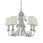 картинка 781054*** (SD0895/5) Люстра  MODESTO 5х40W E14 СЕРЕБРО (в комплекте) от интернет-магазина К1-СТРОЙ