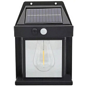 картинка Светодиодный уличный светильник на солнечных батареях с датчиком движения BK-888 1W LED Solar от интернет-магазина К1-СТРОЙ