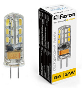 картинка Лампа светодиодная 2W 12V G4 2700K LB-420 25858 Feron от интернет-магазина К1-СТРОЙ