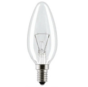 картинка Лампа накаливания свеча прозрачная 60W E14 PILA  от интернет-магазина К1-СТРОЙ