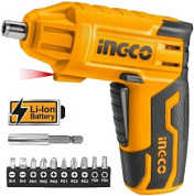 картинка Аккумуляторная отвертка Li-ion CSDLI0401 INGCO от интернет-магазина К1-СТРОЙ