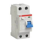 картинка УЗО F202AC 2P 16А 10mA AC ABB от интернет-магазина К1-СТРОЙ