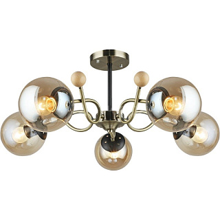 картинка Светильник потолочный 02021-0.3-05 AB+BK Reluce от интернет-магазина К1-СТРОЙ