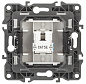 Розетка информационная RJ45, 12-3107-15 перламутр ЭРА