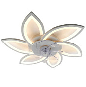 картинка Управляемая светодиодная люстра c вентилятором FAN FLOWER 92W+18W R-APP-770x120-WHITE/WHITE-220-IP20 УУО00004893 ESTARES от интернет-магазина К1-СТРОЙ