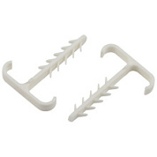 картинка Дюбель хомут NO-225-225 Т-образный 6-12мм белый ЭРА от интернет-магазина К1-СТРОЙ