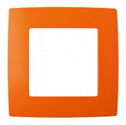 картинка Рамка на 1 пост, 12-5001-22 оранжевый ЭРА от интернет-магазина К1-СТРОЙ